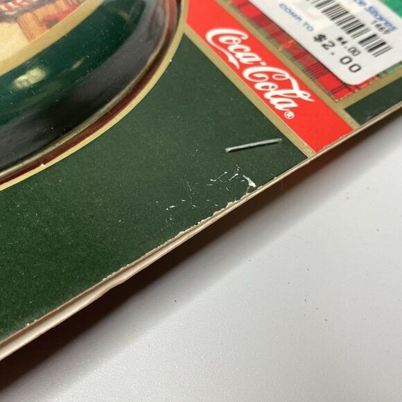 Coca Cola Trim A Tree 1991 Santa Tin Ornaments 5 pc Lot Circa 43 49 51 60 63 - Picture 3 of 5